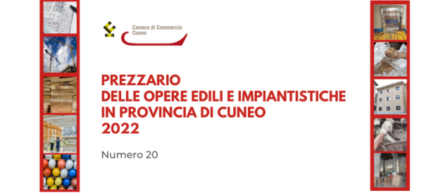 Pubblicata la nuova edizione del prezzario delle opere edili e impiantistiche Pubblicata la nuova edizione del prezzario delle opere edili e impiantistiche