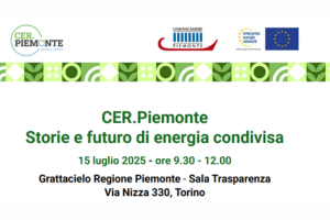 CER Piemonte: Storie e futuro di energia condivisa | 15 luglio ore 9.30